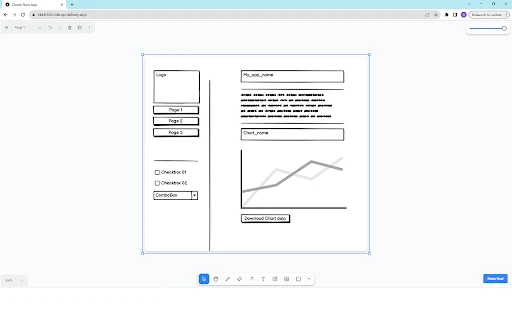 Sketch2Code - Chrome Extension - AI Tool Ocean