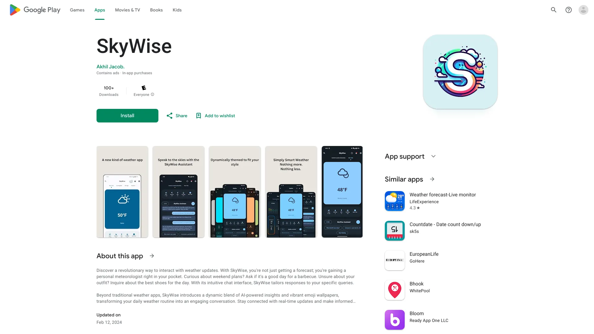 SkyWise - AI Tool Ocean
