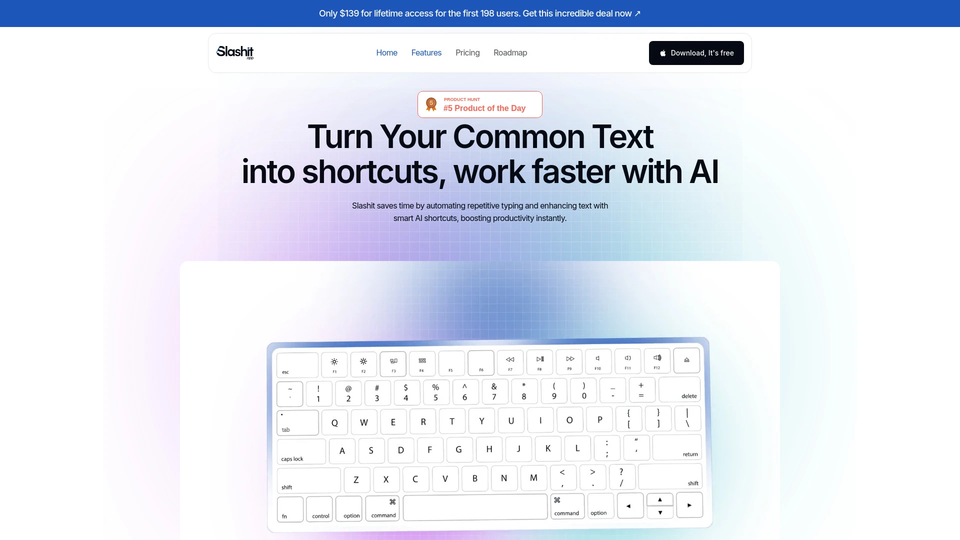 Slashit App - AI Tool Ocean