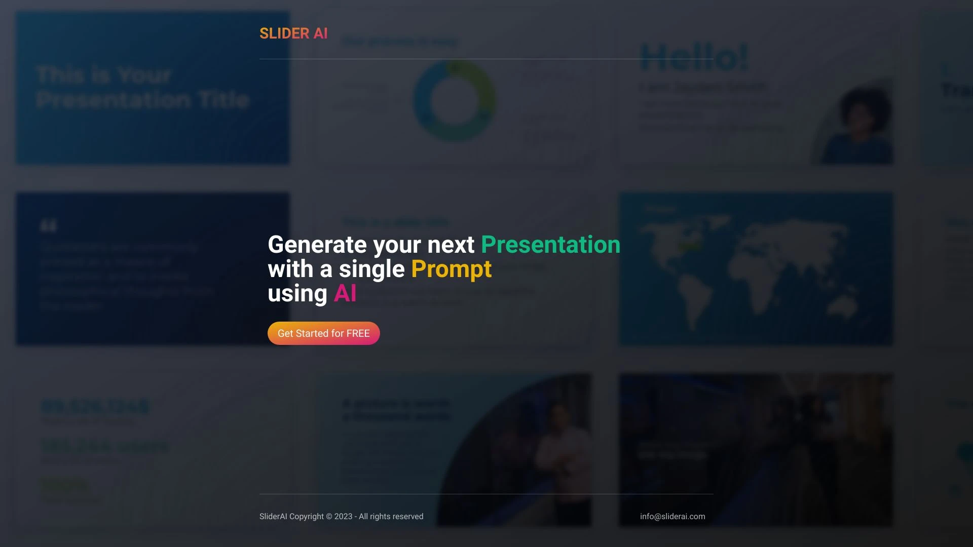 Slider AI - AI Tool Ocean