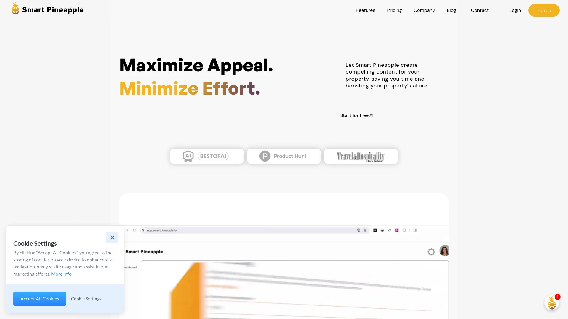 Smart Pineapple - AI Tool Ocean
