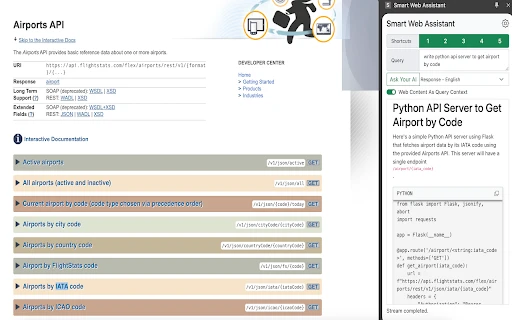 Smart Web Assistant - Chrome Extension - AI Tool Ocean