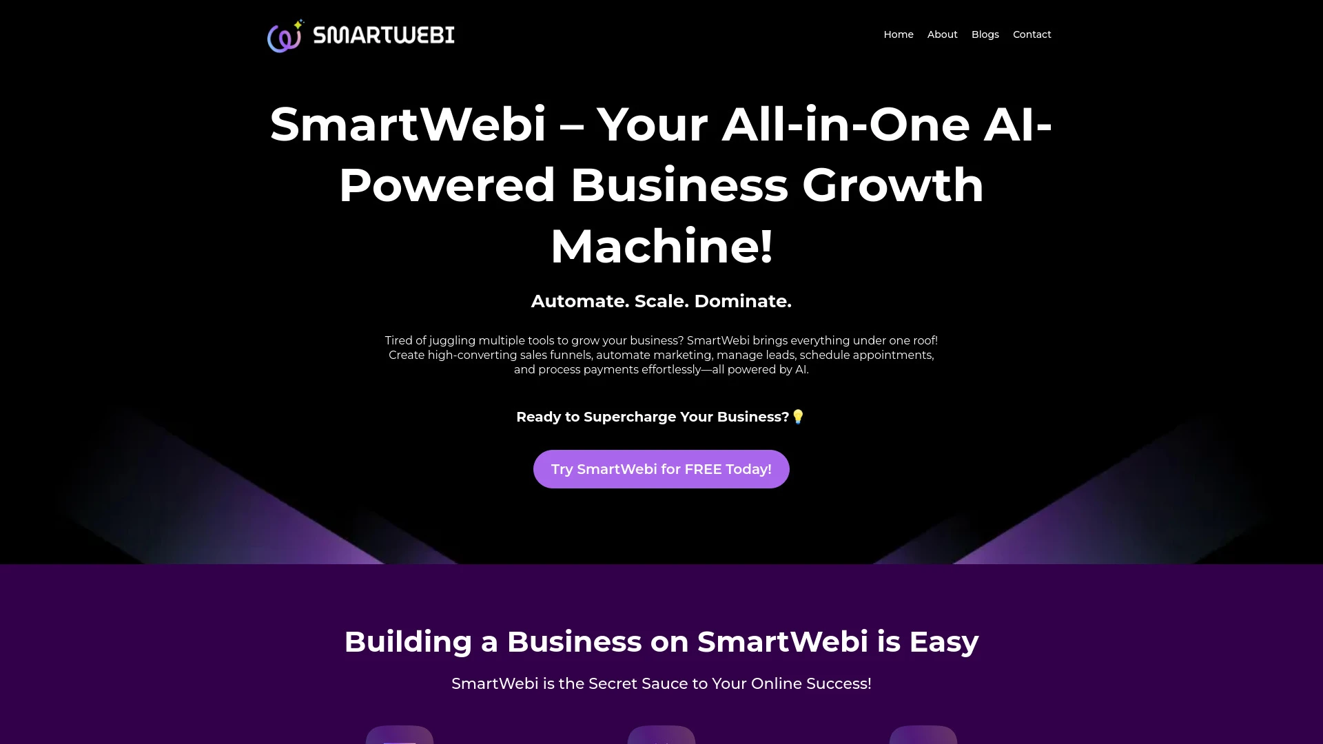 SmartWebi - AI Tool Ocean