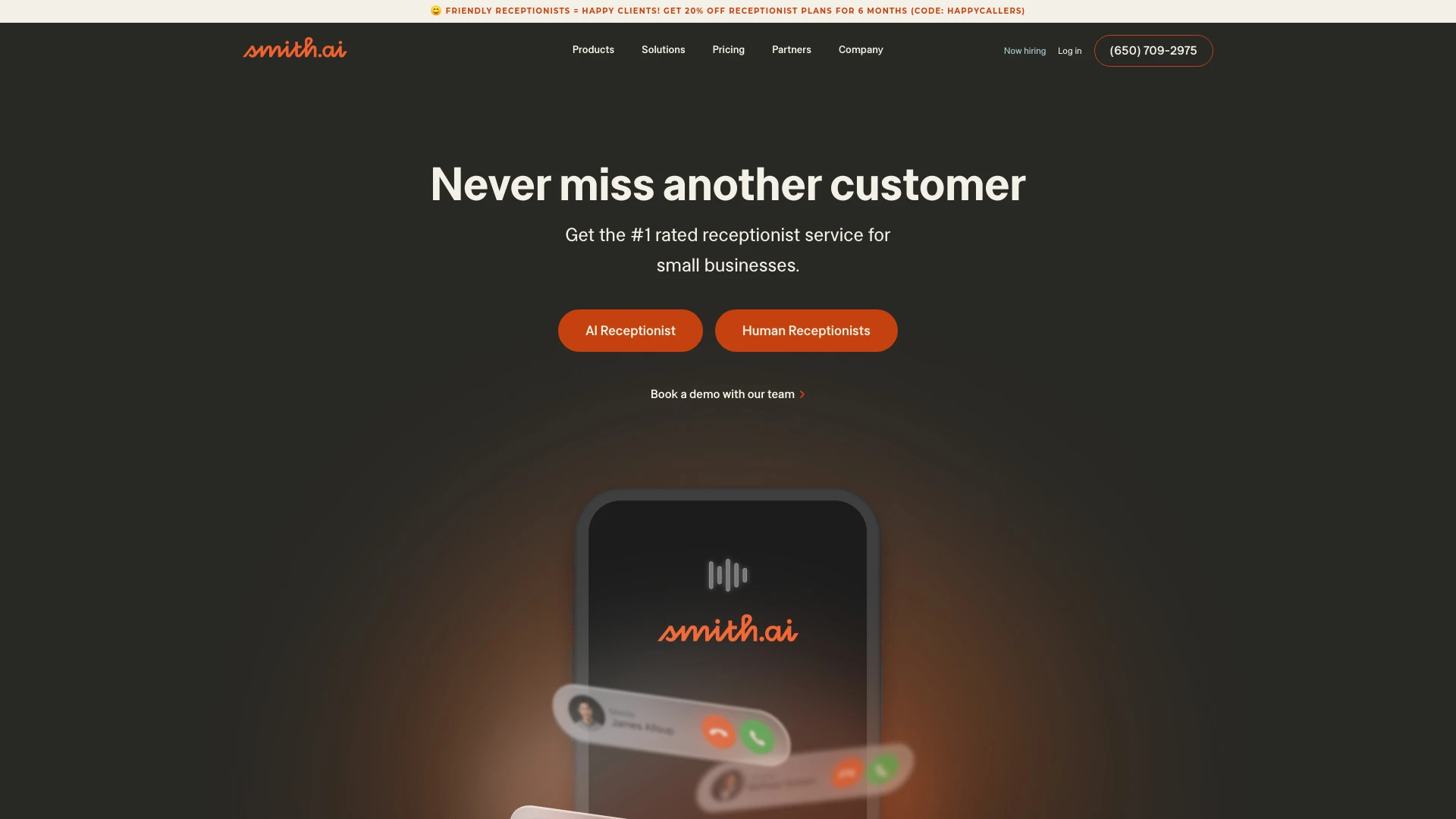 Smith.ai - AI Tool Ocean