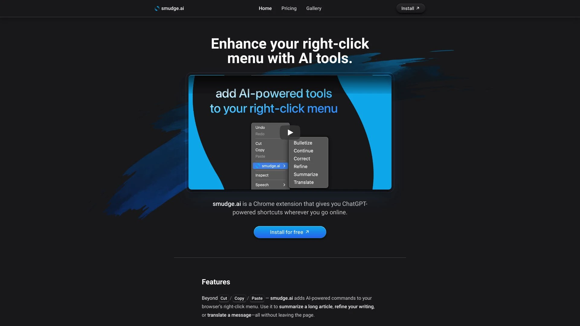 Smudge.ai - AI Tool Ocean
