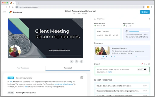 Speakeasy - Chrome Extension - AI Tool Ocean