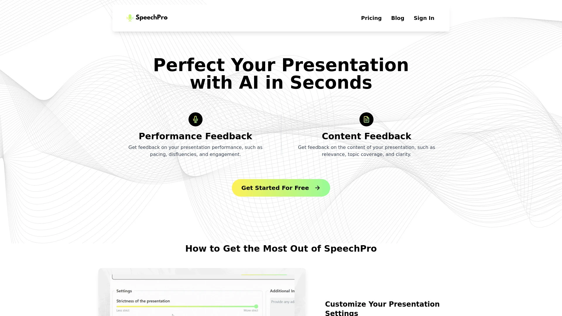 SpeechPro - AI Tool Ocean