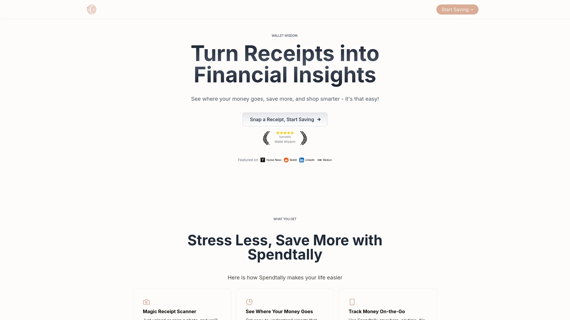 Spendtally - AI Tool Ocean