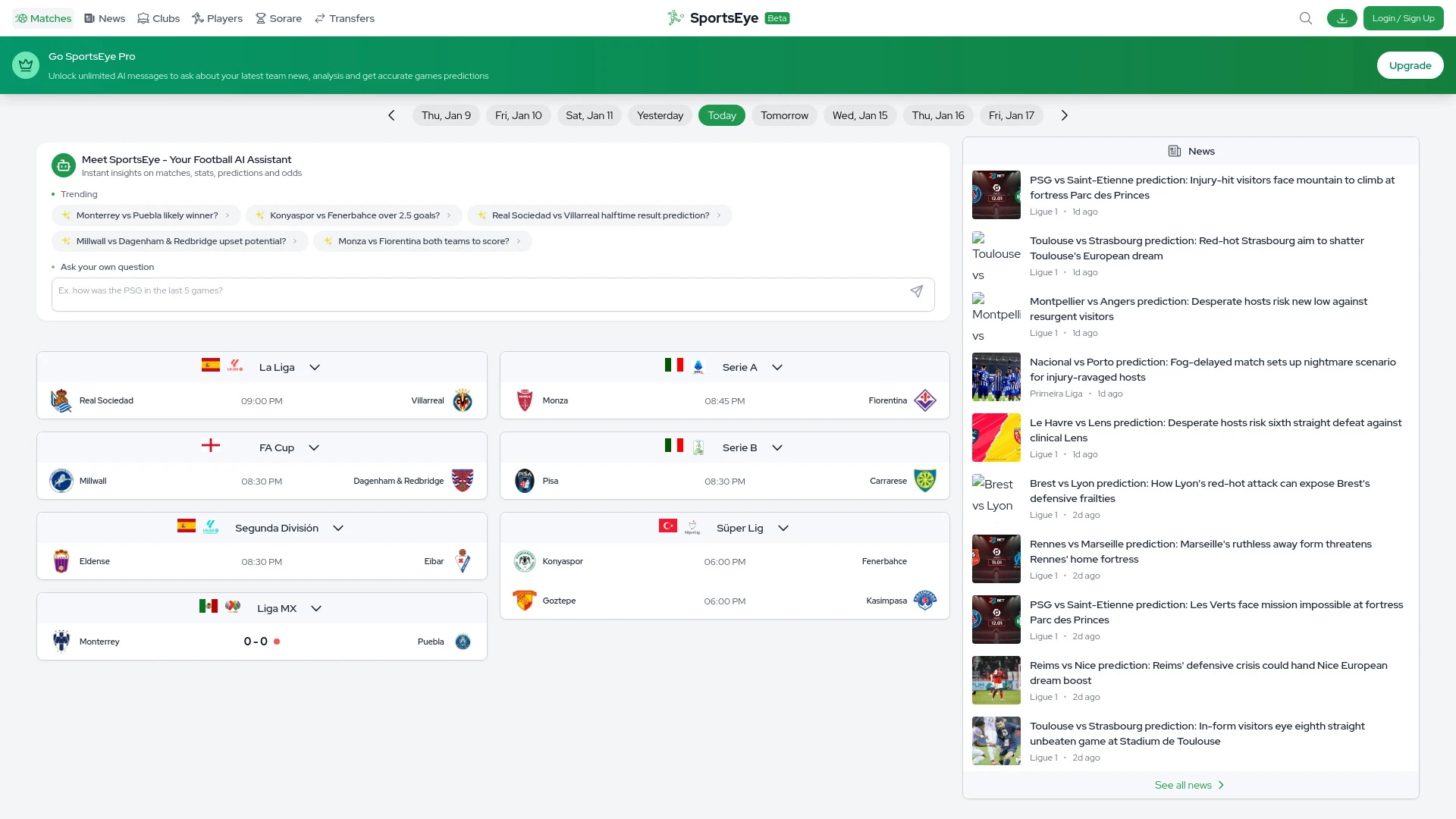 SportsEye - AI Tool Ocean