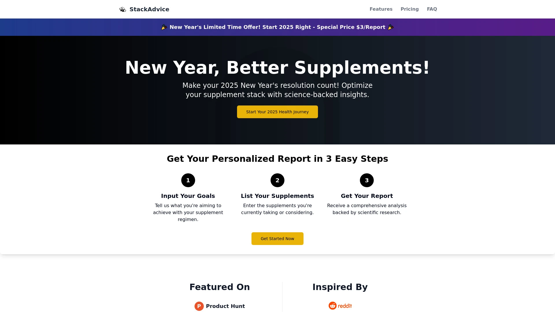 StackAdvice - AI Tool Ocean