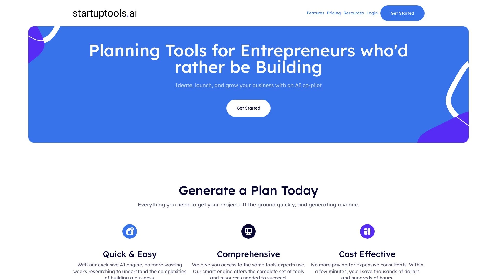 Startuptools.ai - AI Tool Ocean