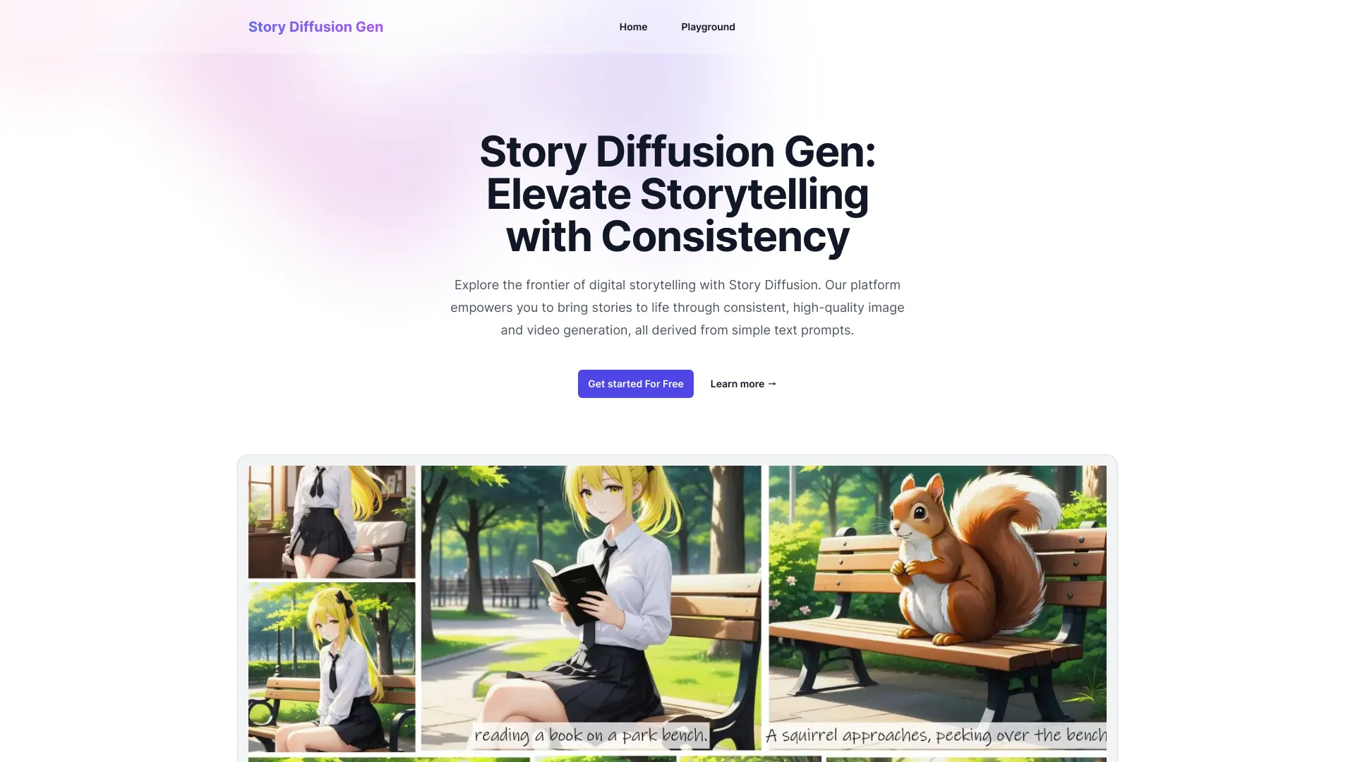 Story Diffusion Gen - AI Tool Ocean