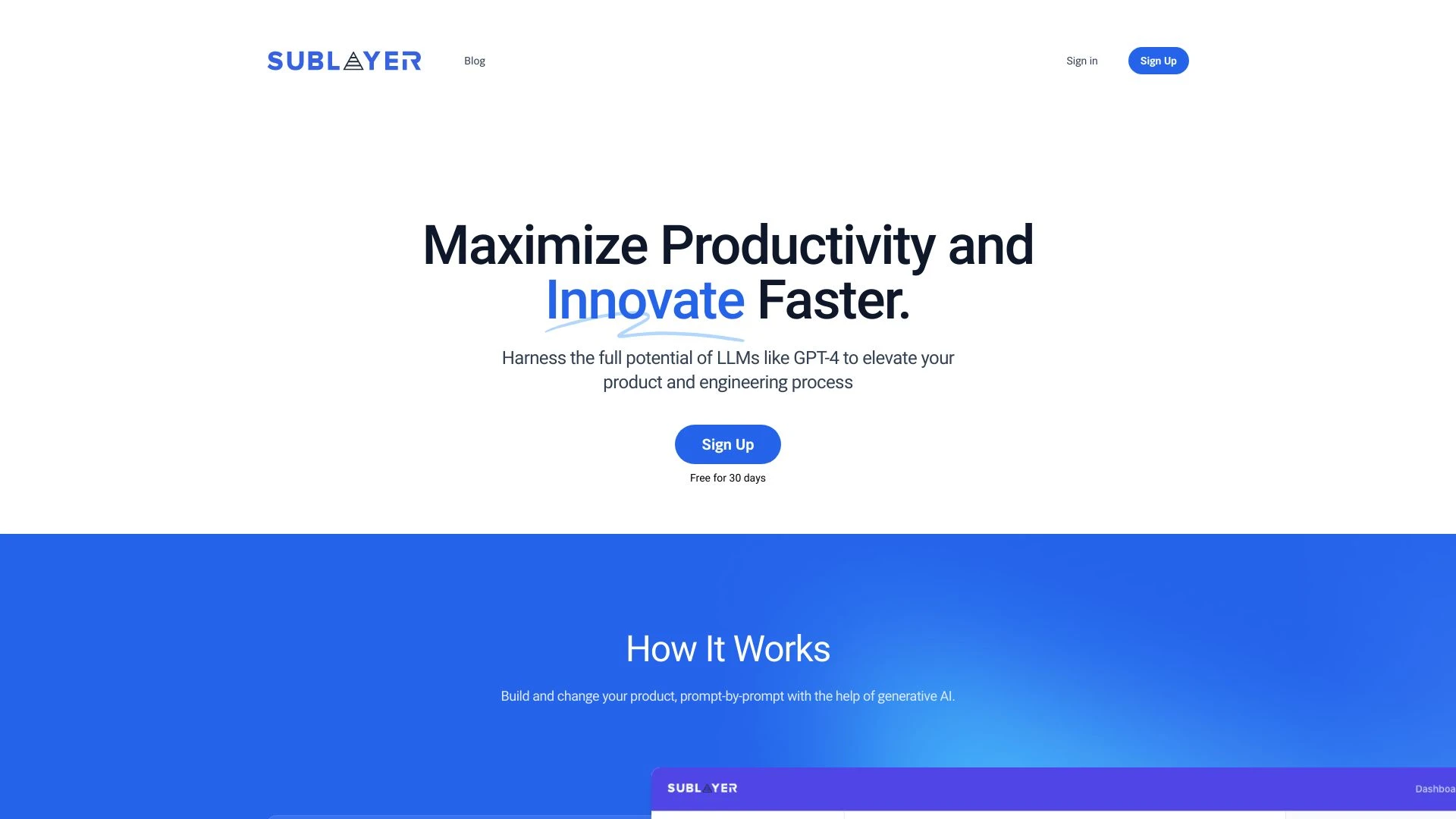 Sublayer - AI Tool Ocean