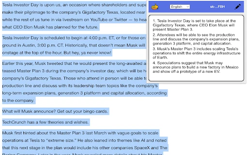SummarizeIt - Chrome Extension - AI Tool Ocean