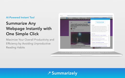 Summarizely - Chrome Extension - AI Tool Ocean