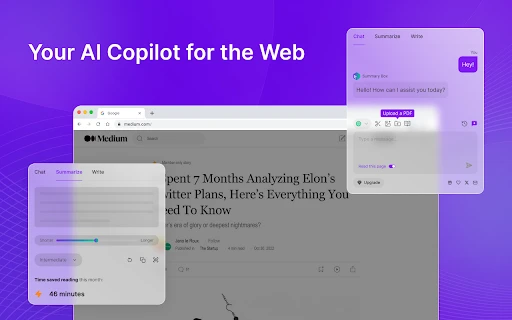 Summary Box - Chrome Extension - AI Tool Ocean