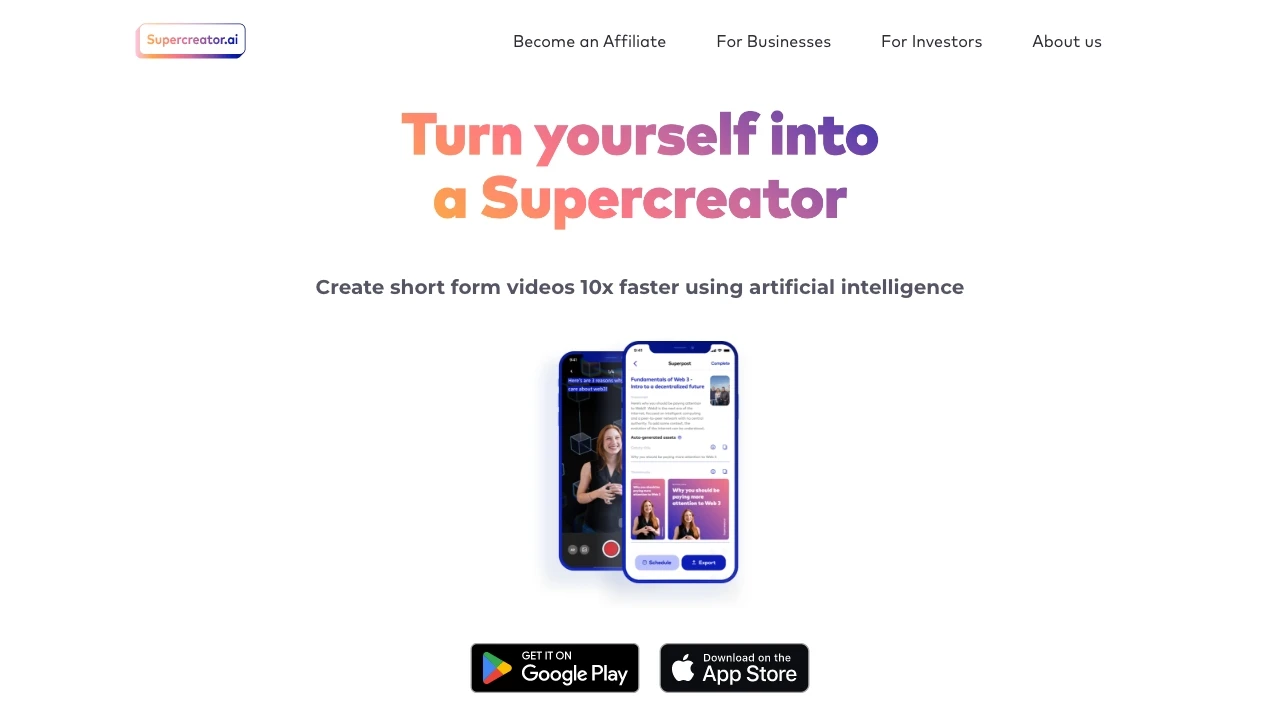 Supercreator.ai - AI Tool Ocean