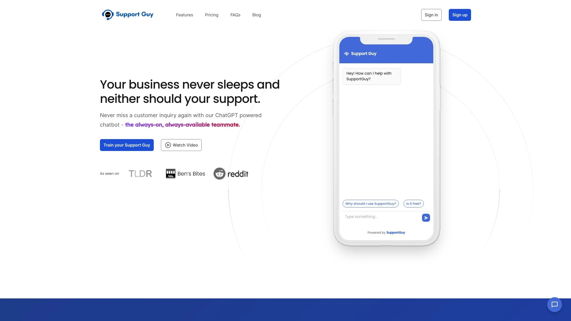 SupportGuy - AI Tool Ocean