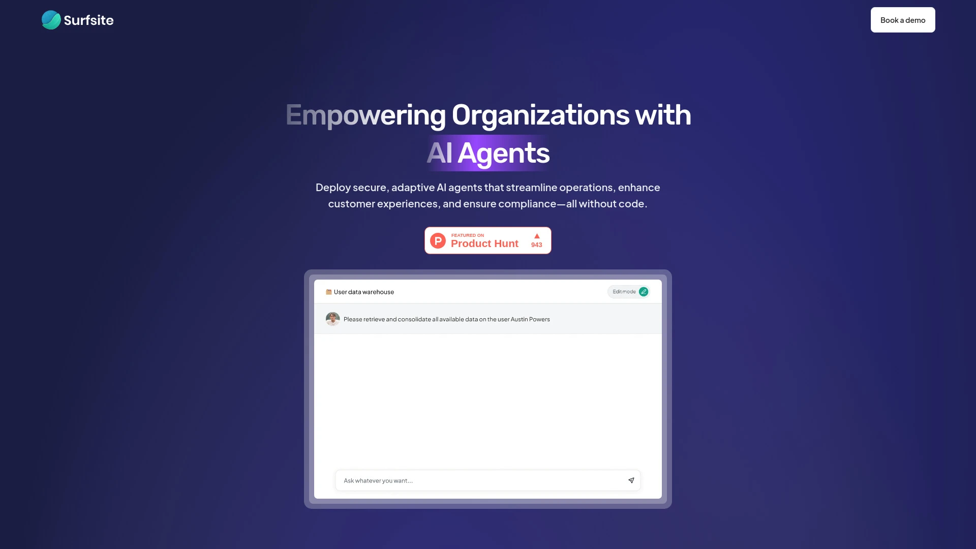 Surfsite - AI Tool Ocean