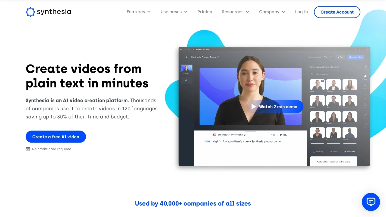 Synthesia - AI Tool Ocean