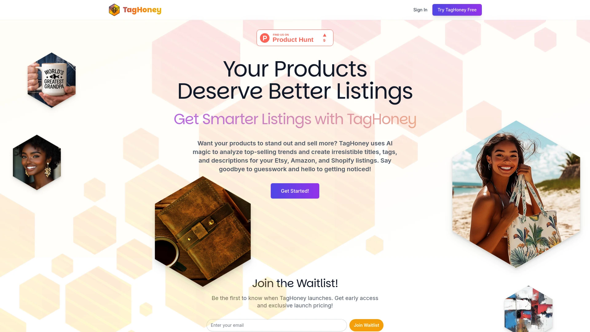 TagHoney - AI Tool Ocean