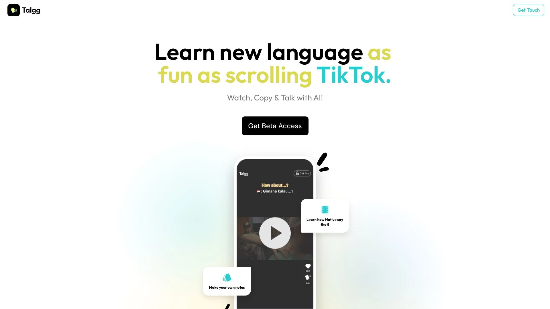 Talgg - AI Tool Ocean