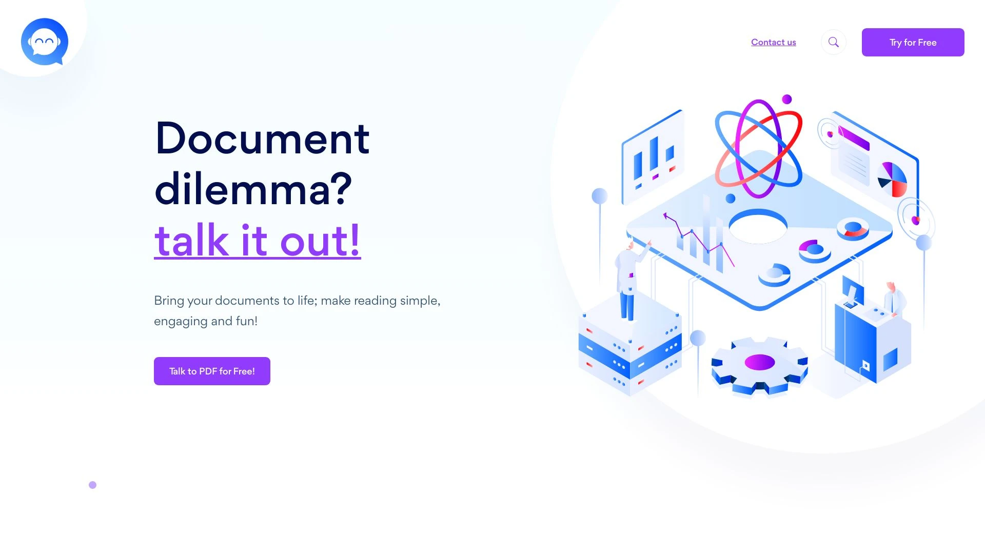 Talk to PDF - AI Tool Ocean