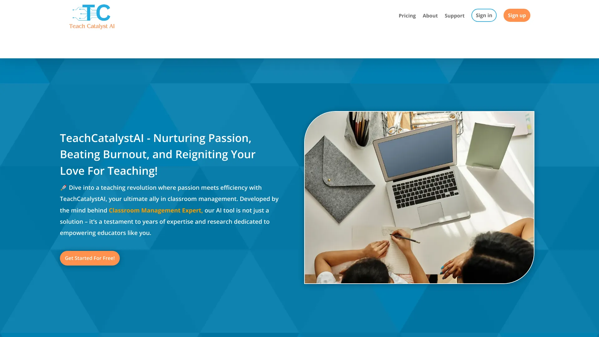 Teach Catalyst AI - AI Tool Ocean