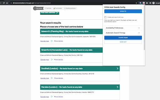 Test Date Finder Extension - Chrome Extension - AI Tool Ocean