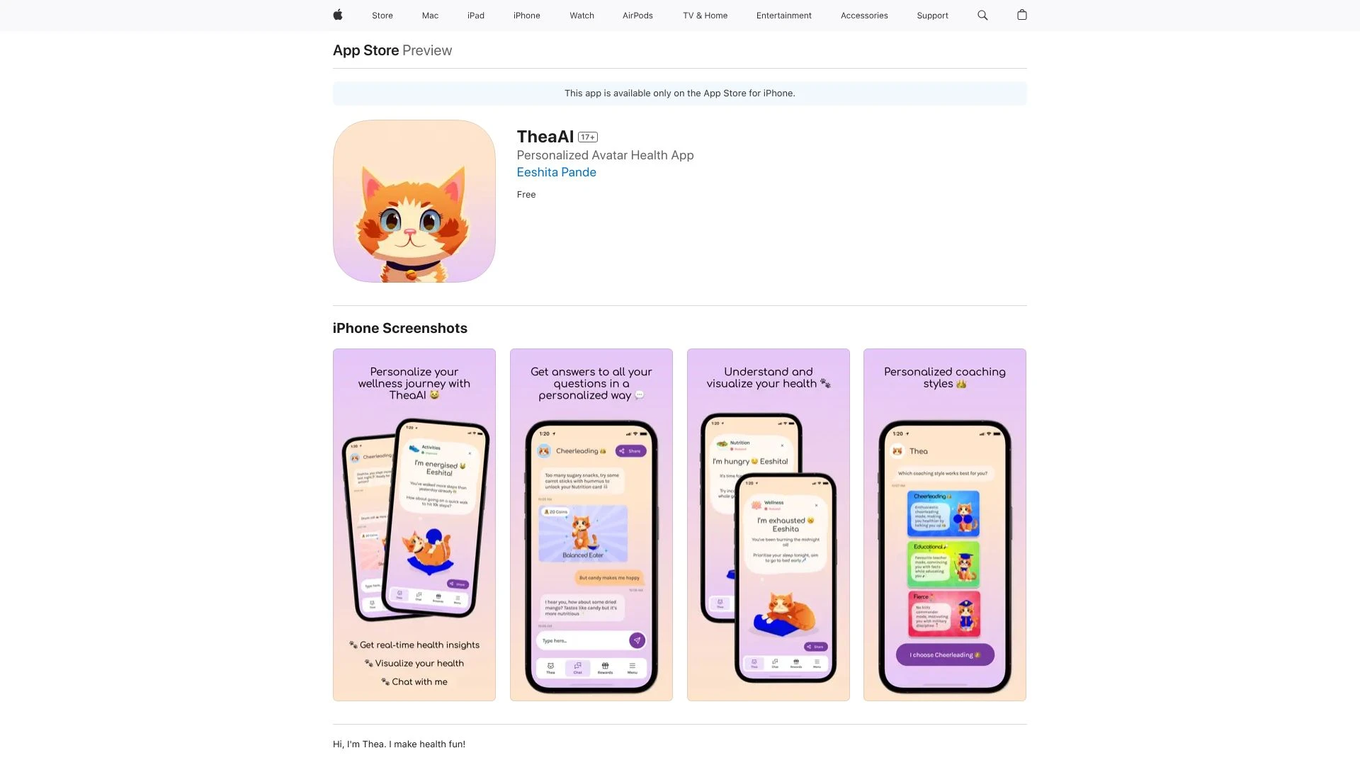 TheaAI - AI Tool Ocean