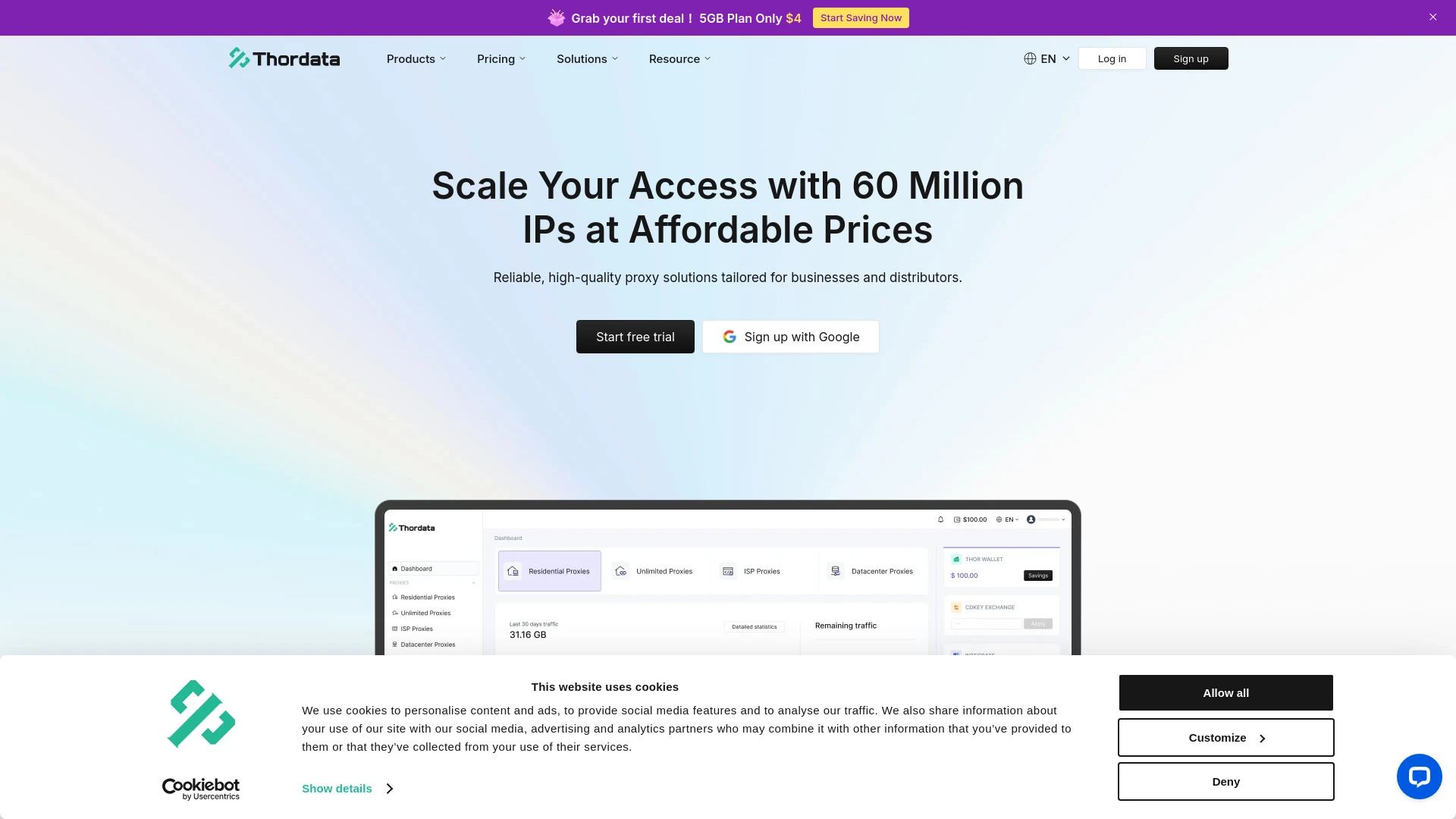 Thordata - AI Tool Ocean