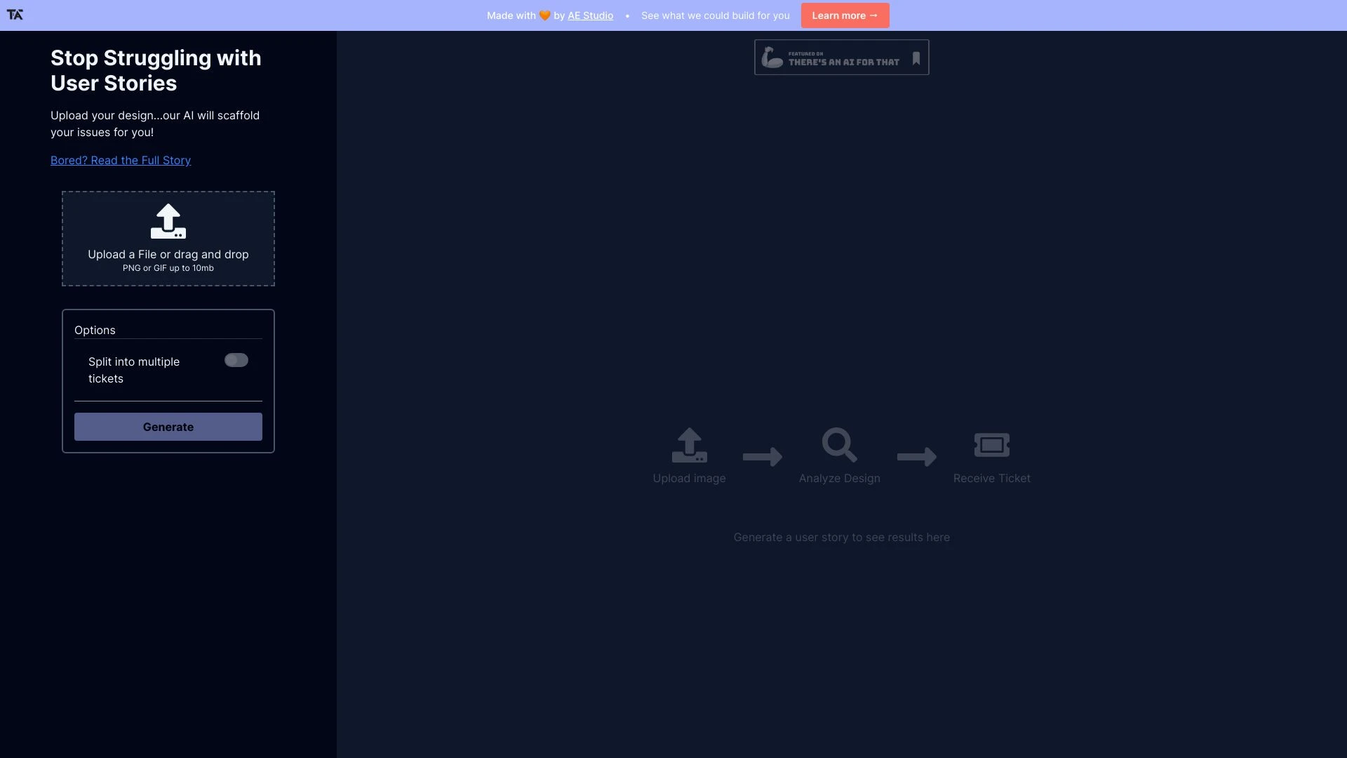 Ticket Artisan - AI Tool Ocean
