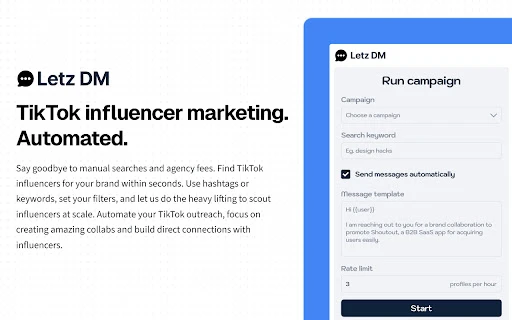 TikTok Influencer Finder - Chrome Extension - AI Tool Ocean