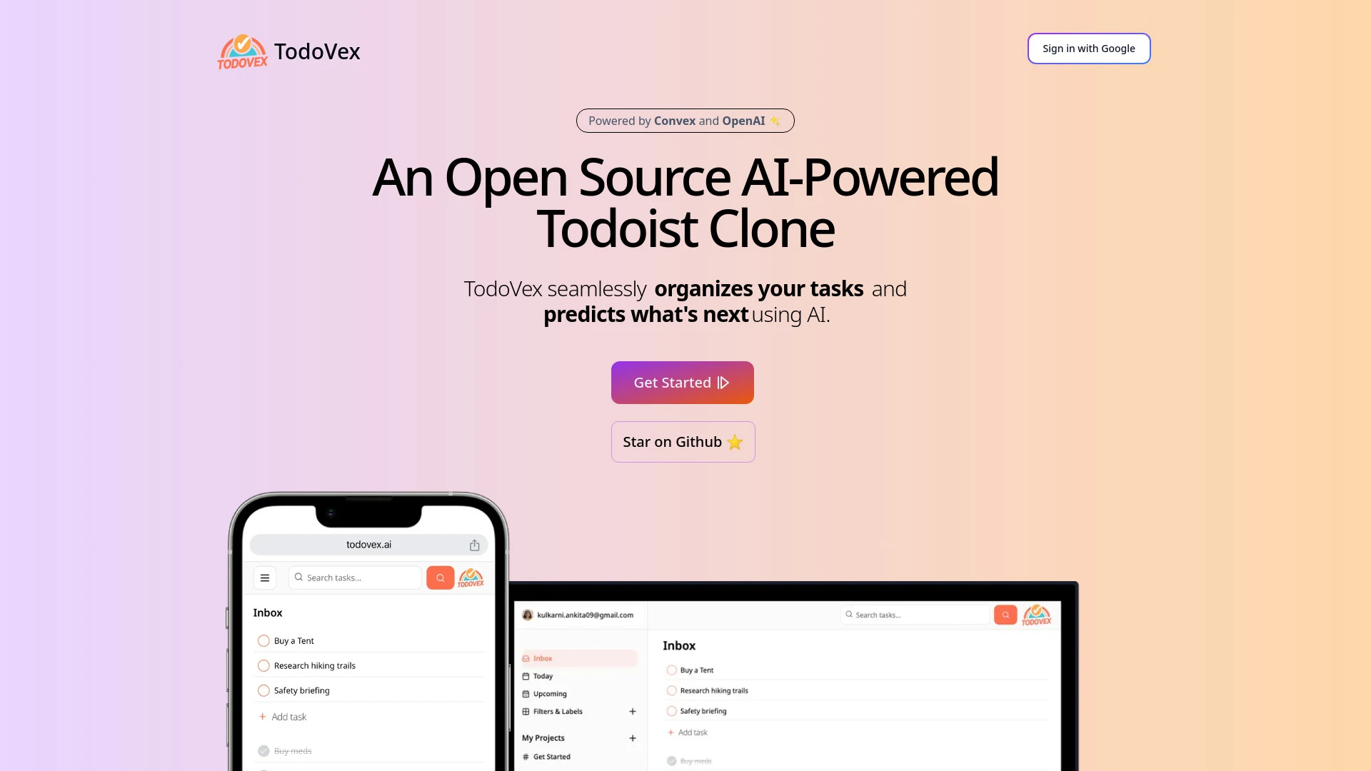ToDoVex - AI Tool Ocean