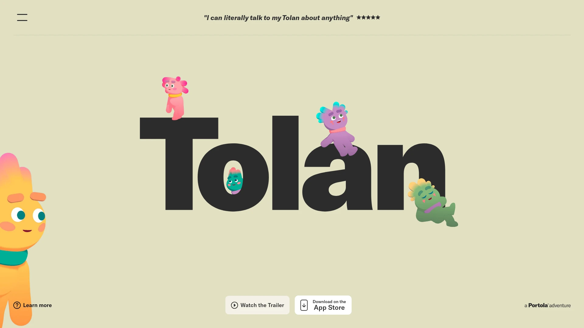 Tolan: Alien Best Friend - AI Tool Ocean