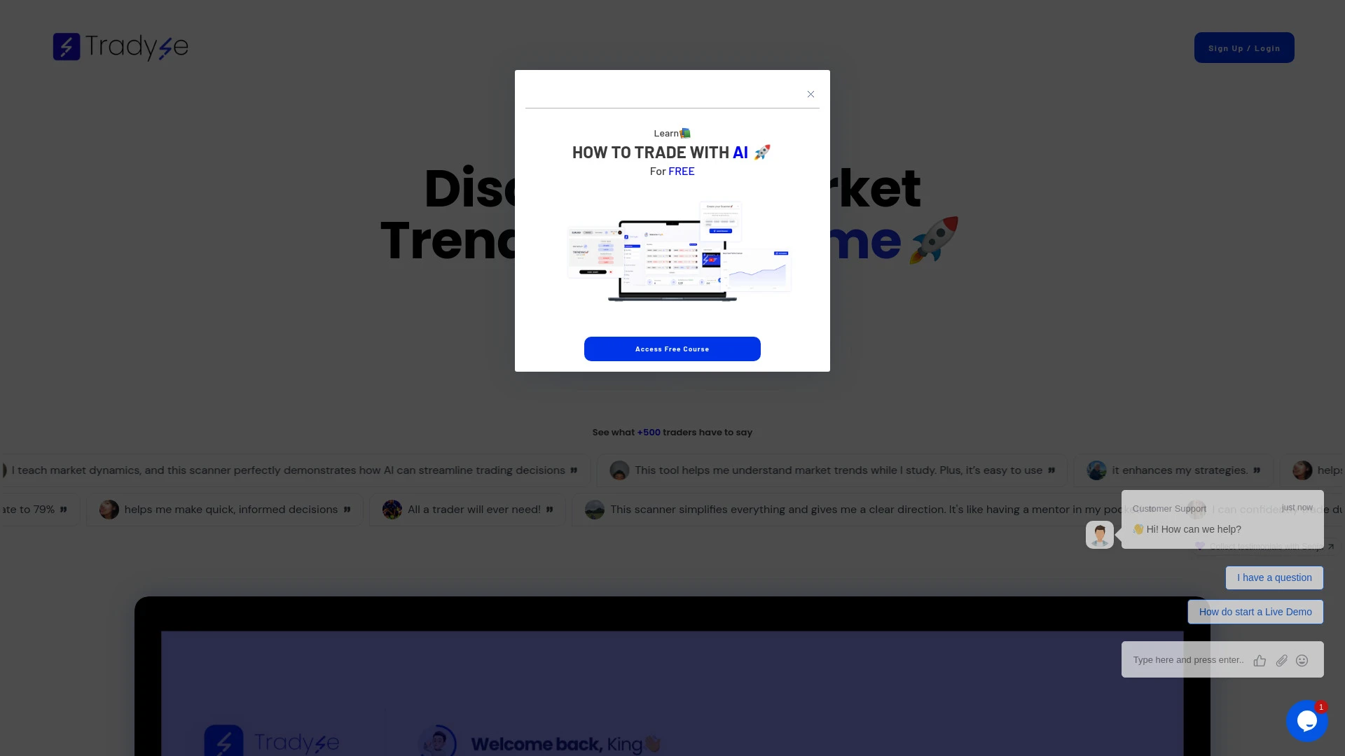 Tradyse - AI Tool Ocean