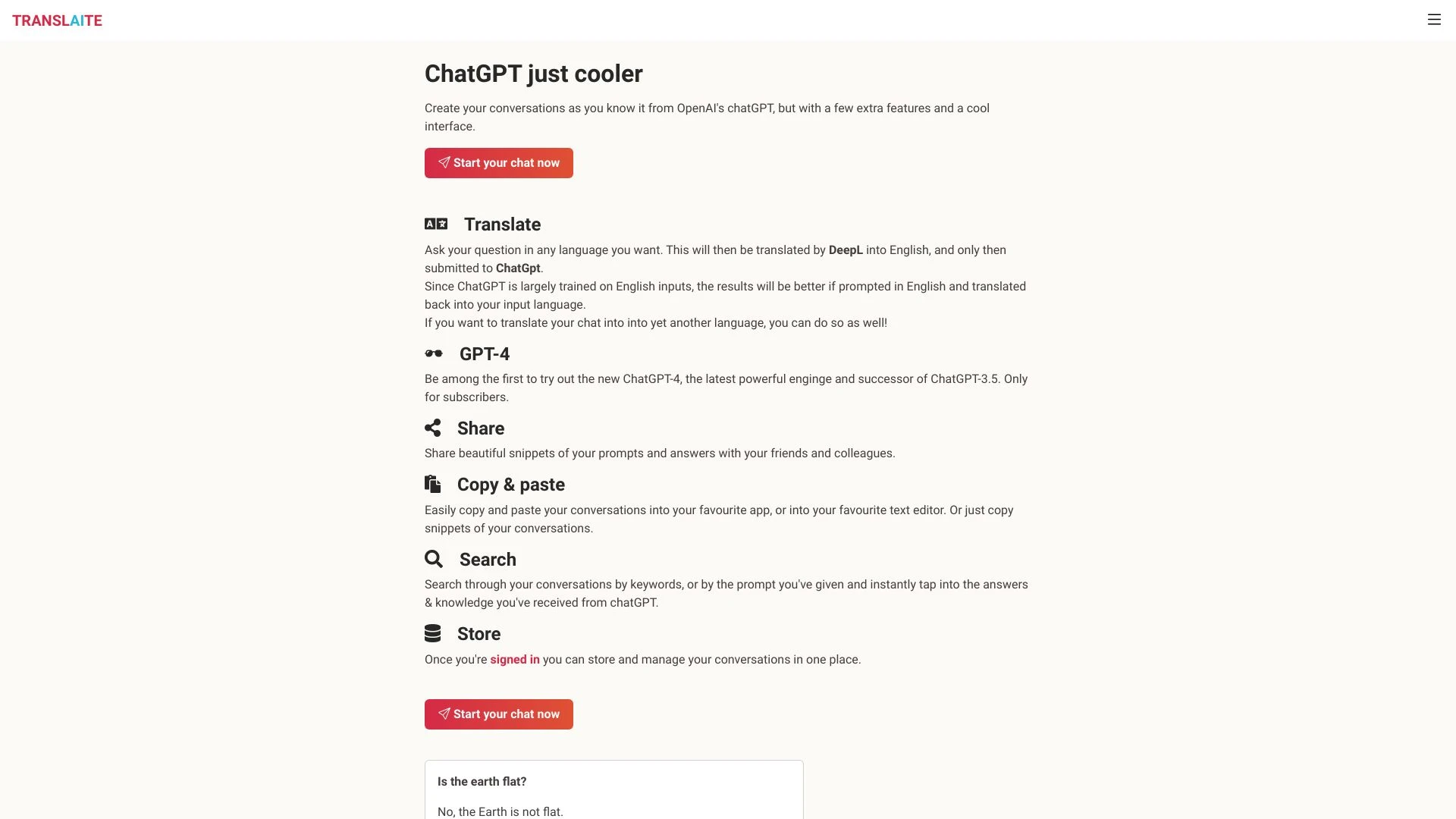 Translaite - AI Tool Ocean
