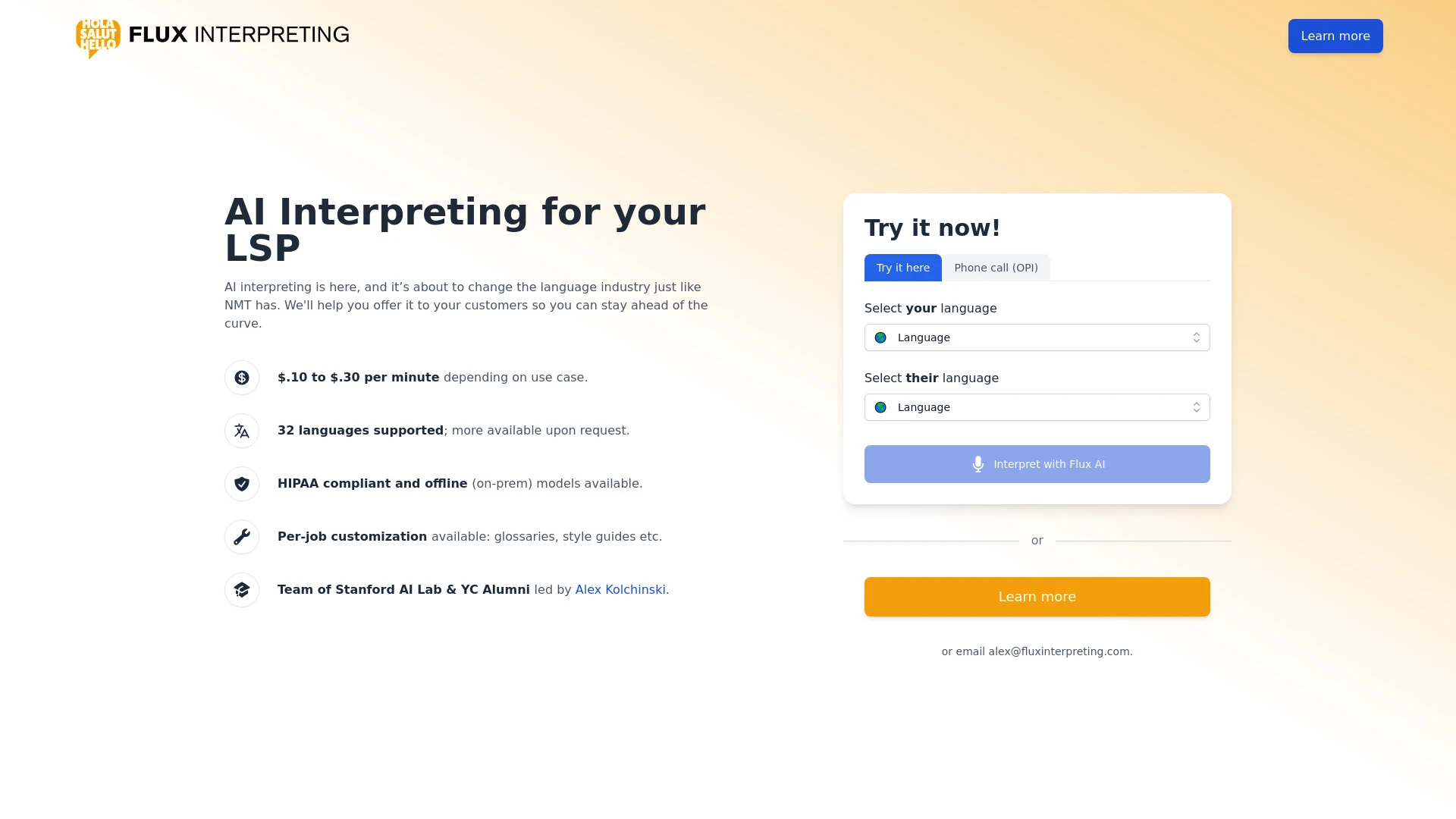 TranslateMyCall - AI Tool Ocean