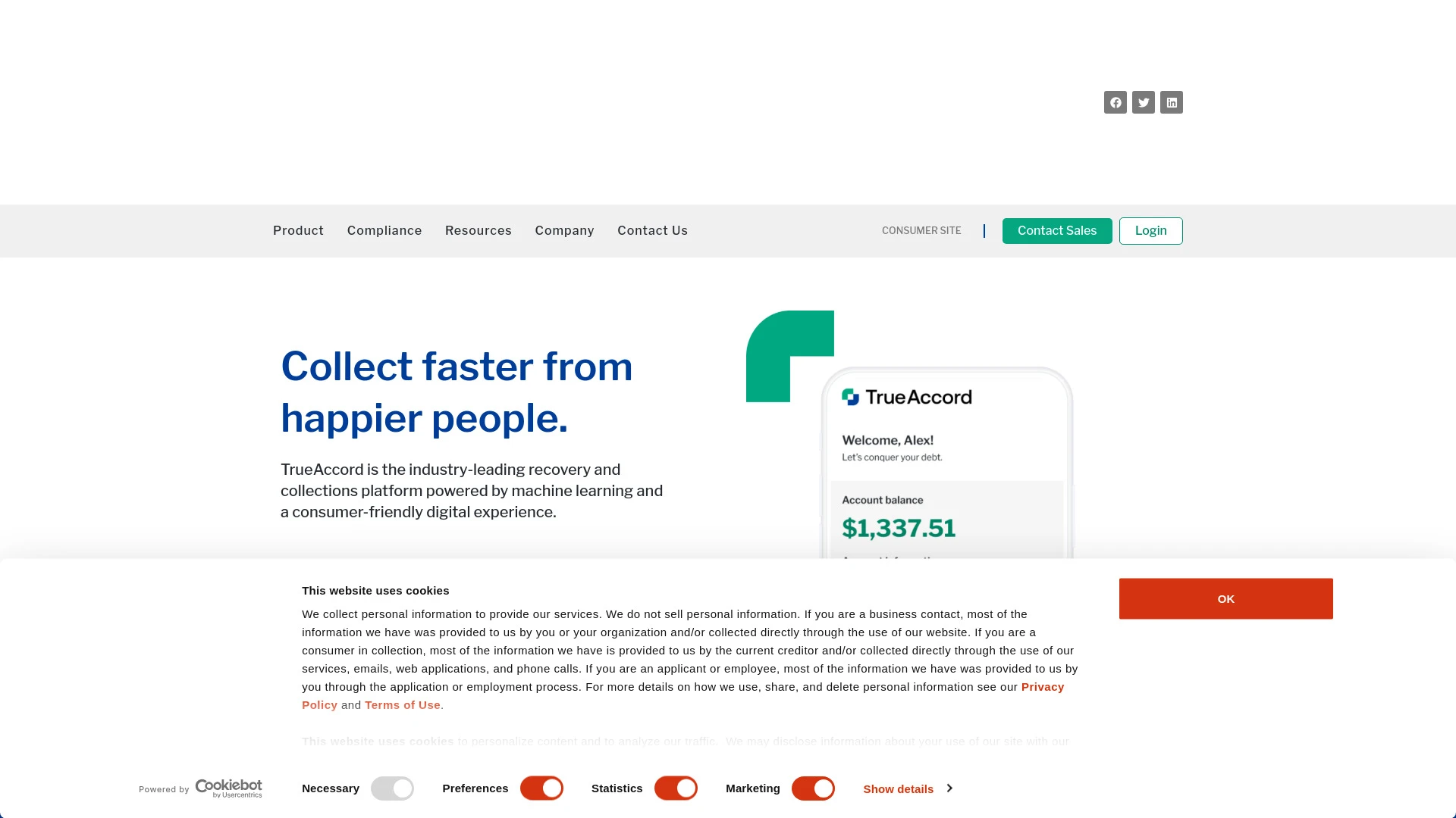 TrueAccord - AI Tool Ocean