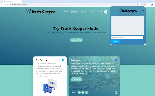 Truth Keeper - Chrome Extension - AI Tool Ocean
