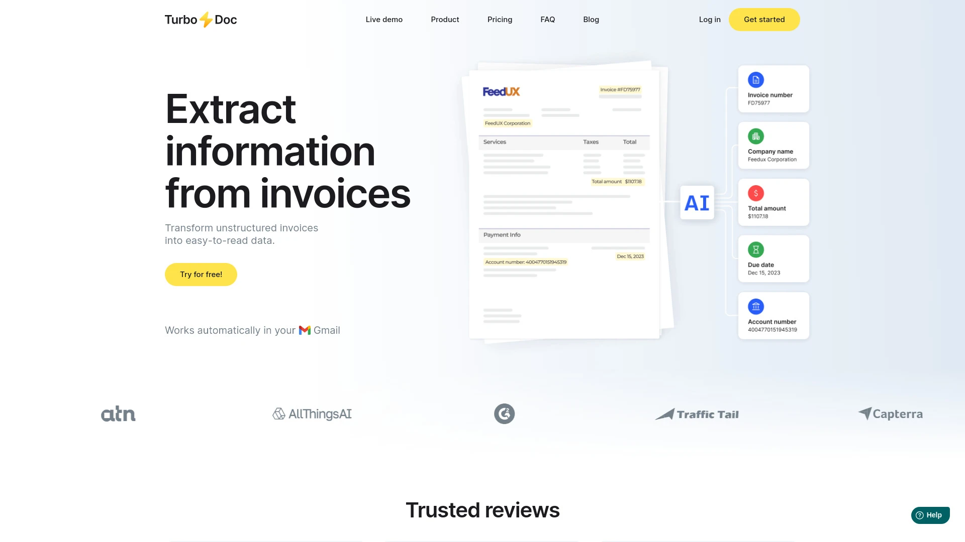 TurboDoc - AI Tool Ocean