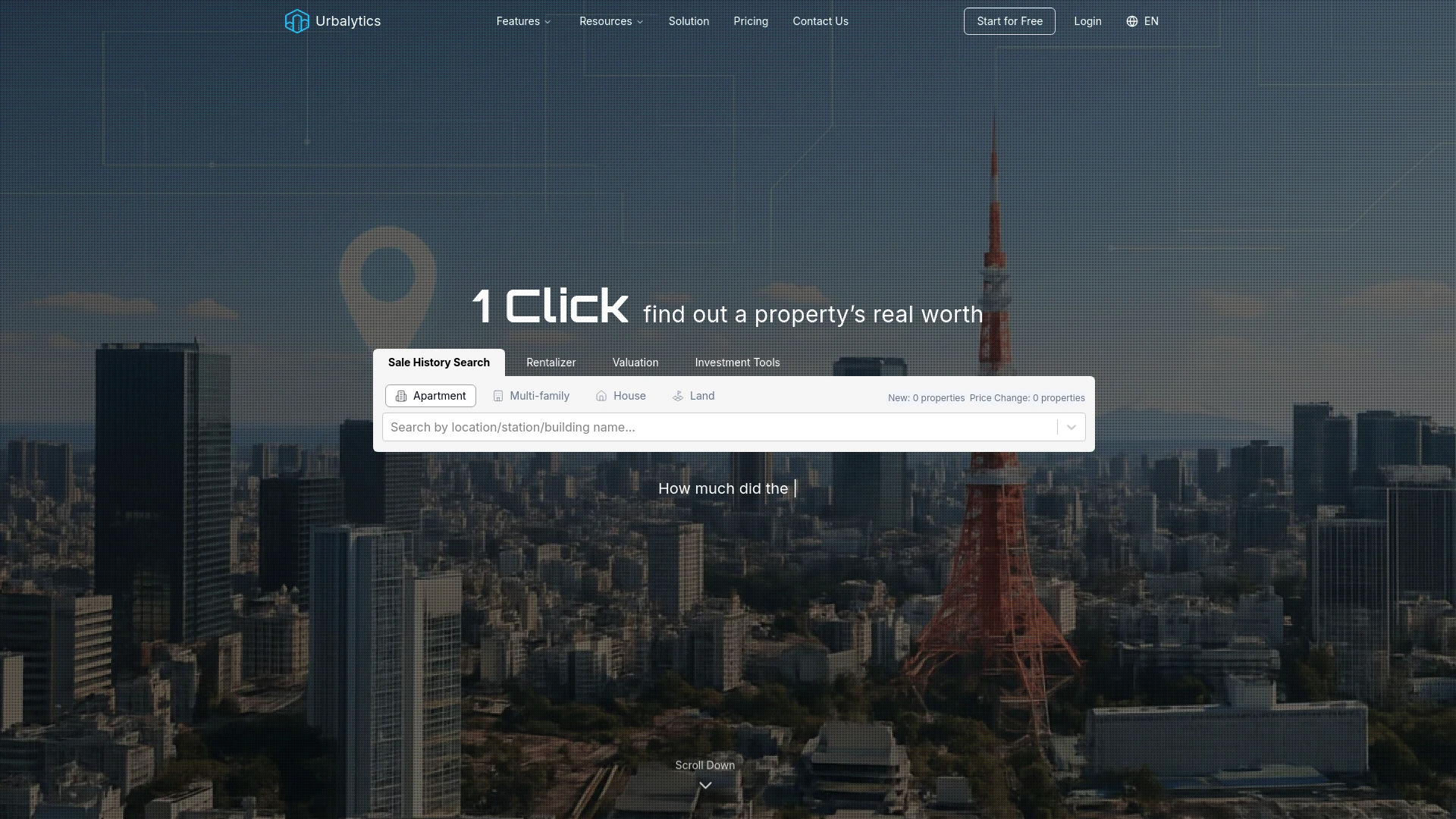 Urbalytics - AI Tool Ocean