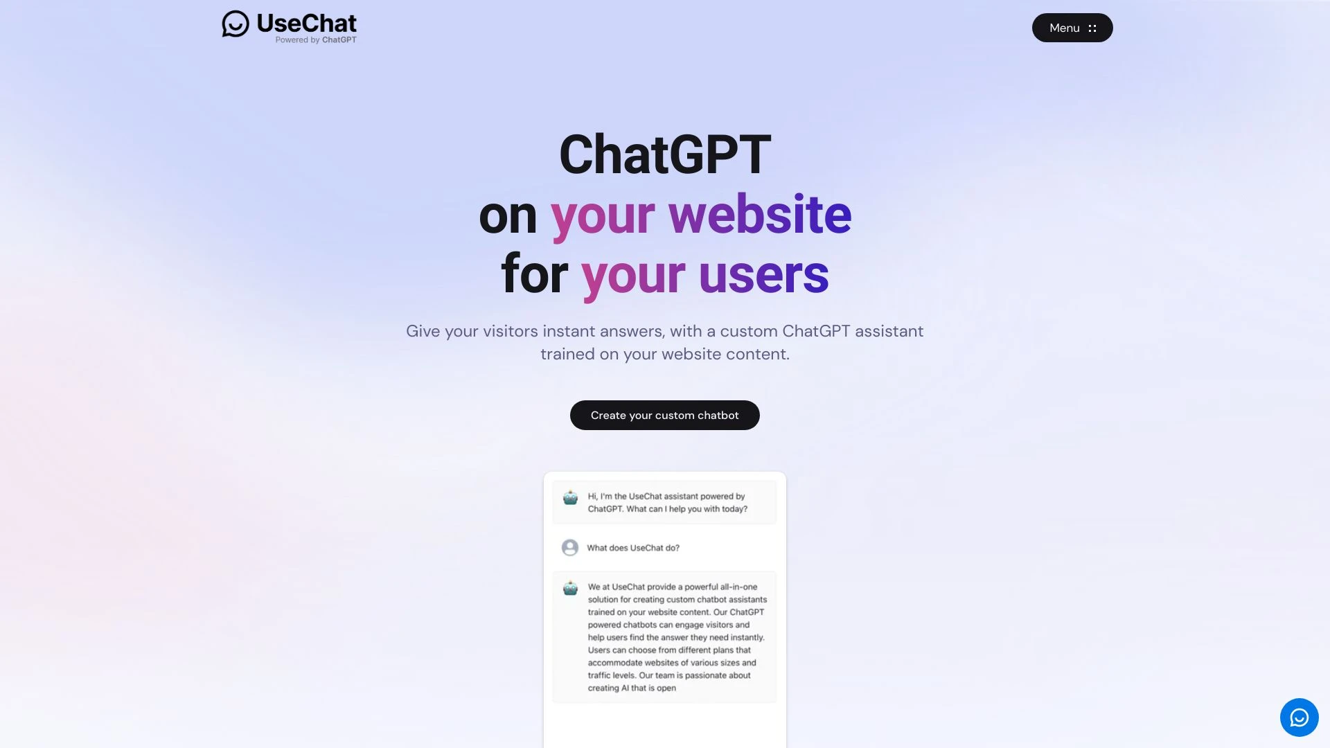 UseChat - AI Tool Ocean