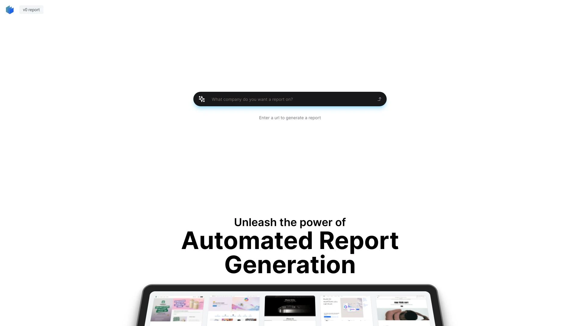 v0 Report - AI Tool Ocean