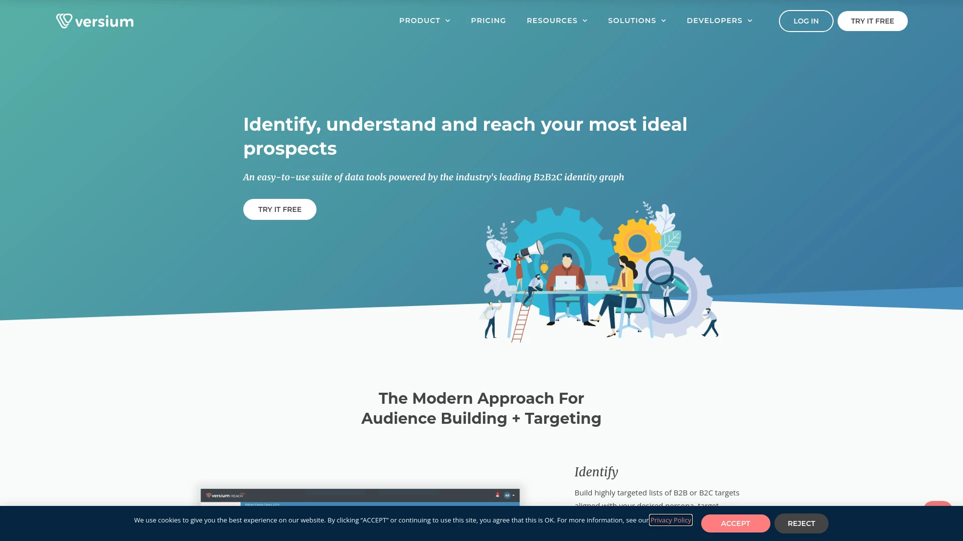 Versium - AI Tool Ocean