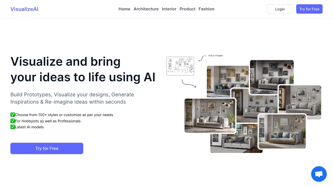 VisualizeAI - AI Tool Ocean