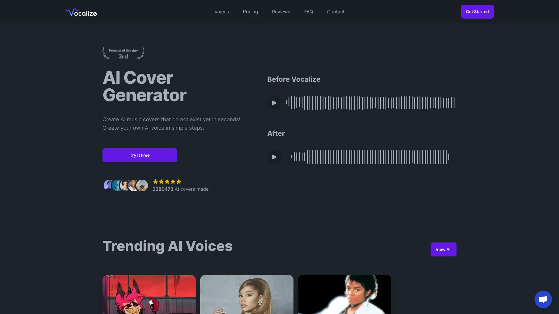 Vocalize - AI Tool Ocean