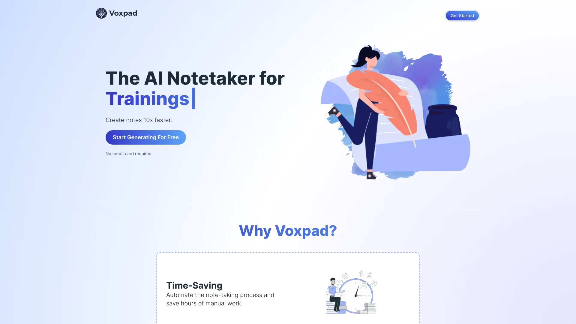 Voxpad - AI Tool Ocean