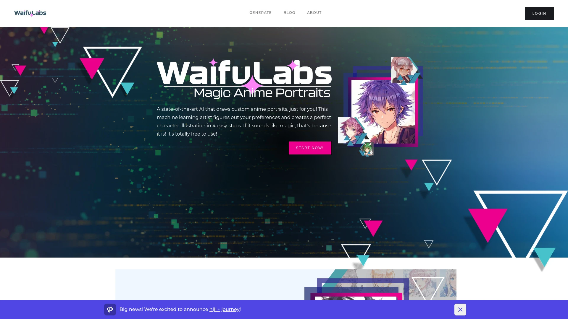 Waifu Labs - AI Tool Ocean