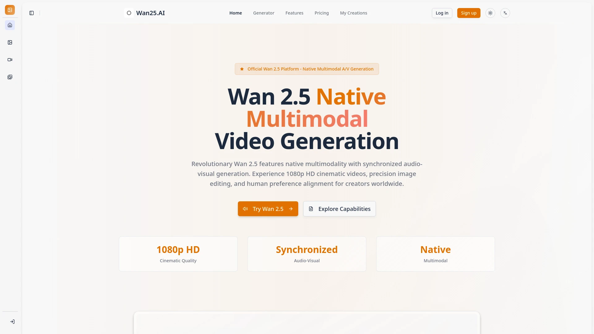 Wan 2.5 - AI Tool Ocean